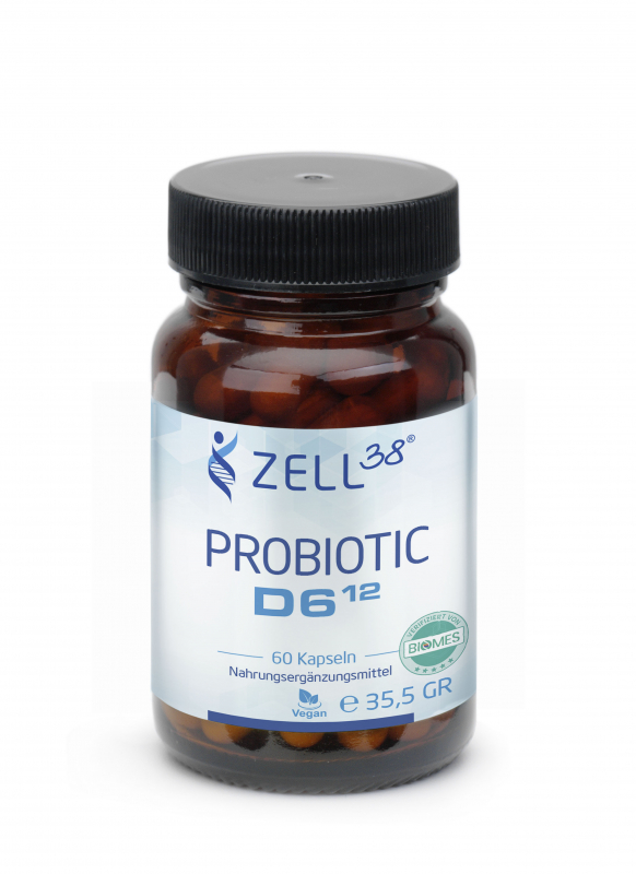 ZELL38 Probiotic D6 - 2 Monats-Packung